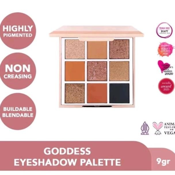 Esqa Goddess Eyeshadow Palette - Eyeshadow Esqa