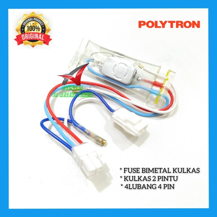 FUSE KULKAS POLYTRON 2 PINTU ORIGINAL / DEFROST KULKAS POLYTRON