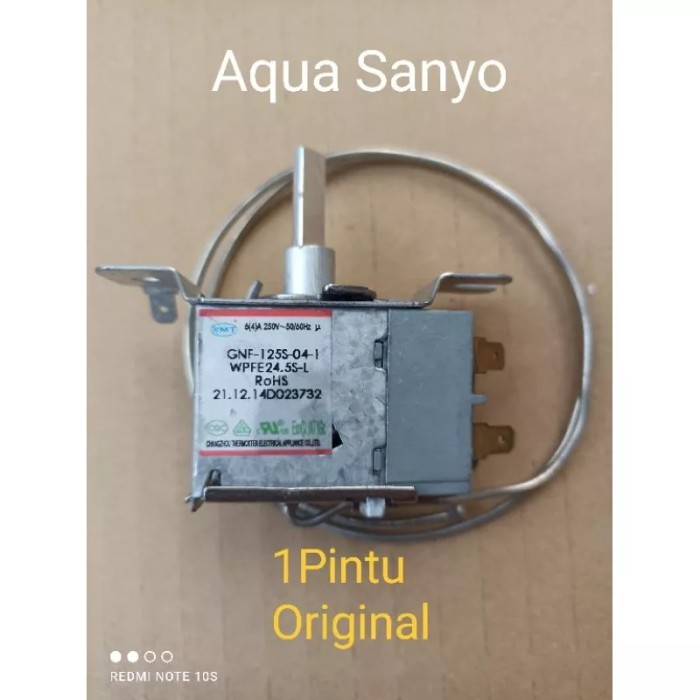 TERMOSTAT KULKAS 1 PINTU SANYO AQUA GNF-125S ORIGINAL