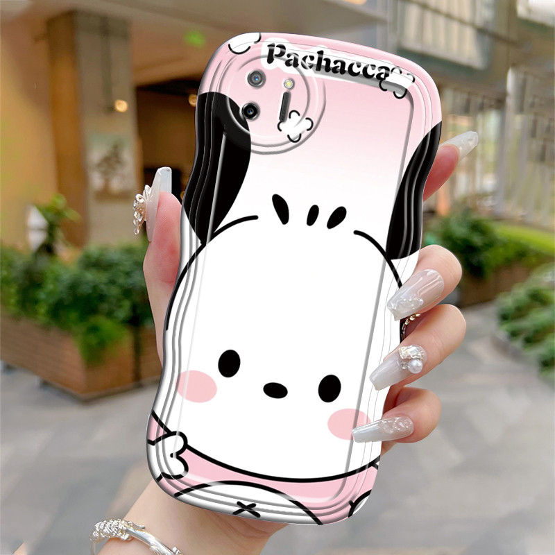 Casing Hp Untuk Realme C11 2020 Case Casing Softcase anjing Biyapa HP Kesing gelombang transparan pe
