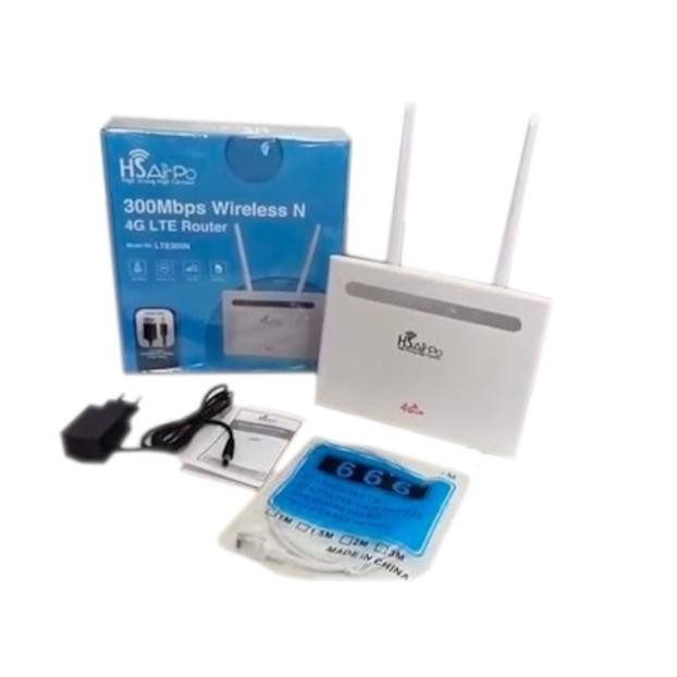 Hsairpo Lte300N 4G Lte And Wireless 300Mbps Simcard Terlaris