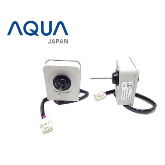 MOTOR FAN KULKAS MERK AQUA JAPAN 2 PINTU 12VDC 3 KABEL