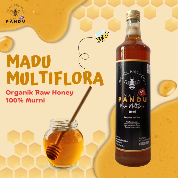 

Madu Pandu | Madu Multiflora 650ml | Madu Murni Madu Pandu Ukuran 650gr Madu Asli