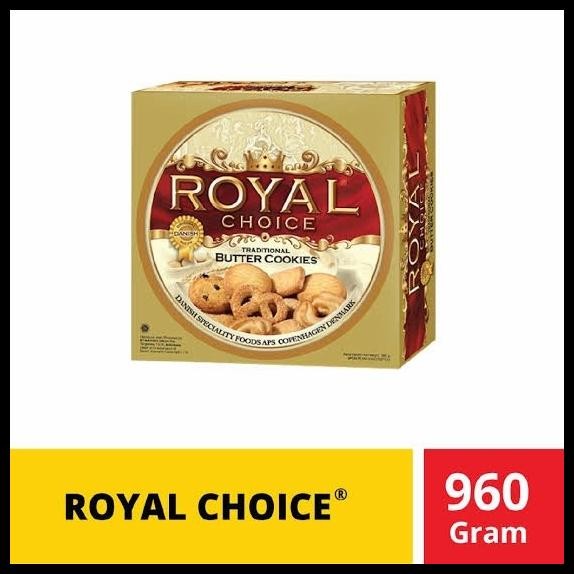 

Royal Choiche Butter Cookies 960Gr Kue Biskuit