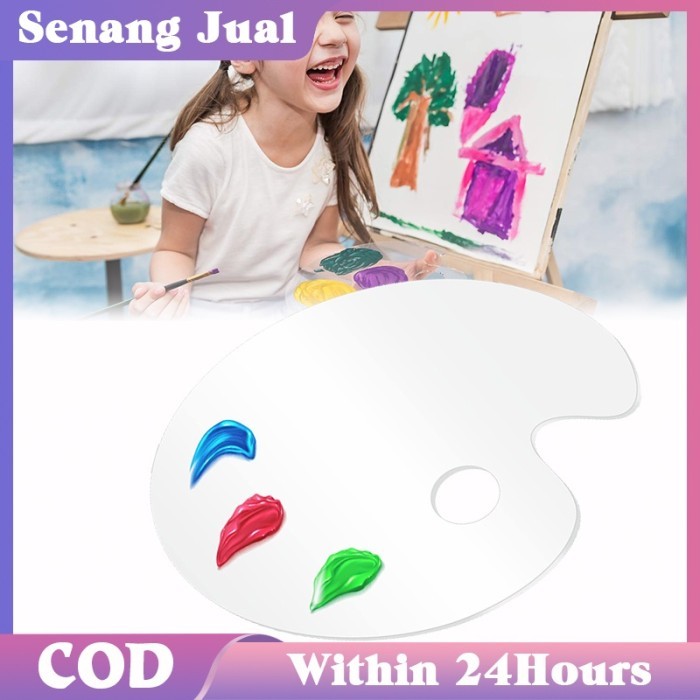 

Seka - 20*30Cm Palet Akrilik Palet Lukis Akrilik Pallet Bening Art Creation