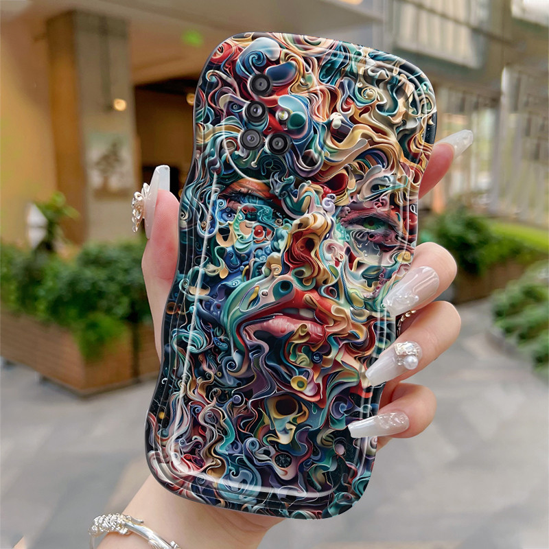 Casing Hp Untuk Samsung Galaxy A51 M40s Case Casing ganjil samping Softcase pelindung silikon HP Kes