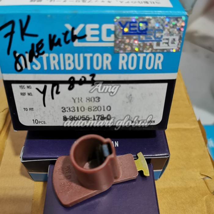 Rotor Delco Kijang 7K Yec Japan Yr-803 Product Asli
