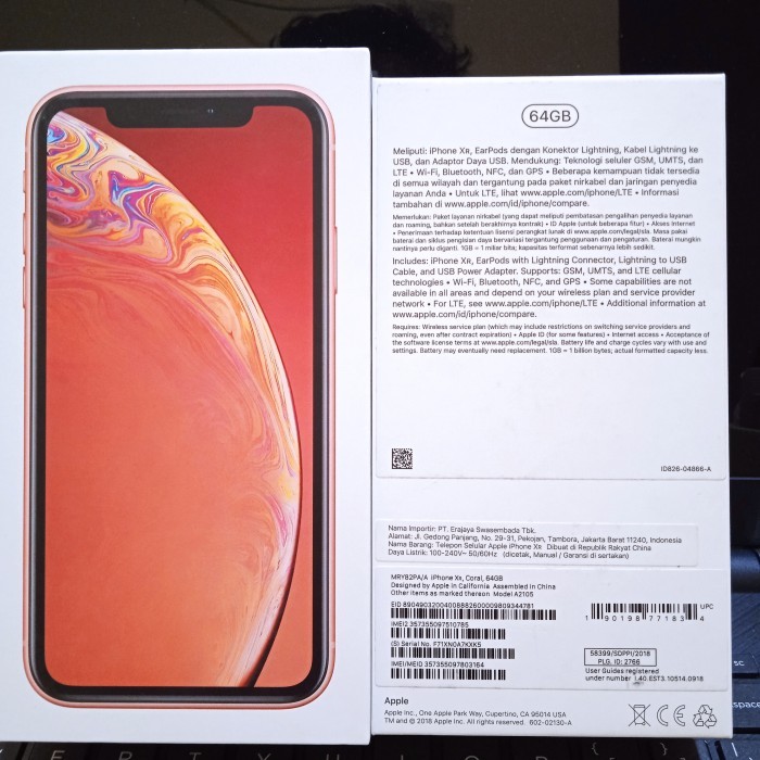 DUS BOX TEBAL IPHONE XR CORAL IBOX DIGIMAP ORIGINAL