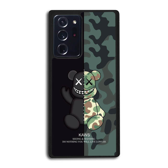 Hardcase Casing Softcase Custom Samsung Galaxy Note 20 10 9 8 FE Ultra Plus Lite Kaws Bearbrick AB41