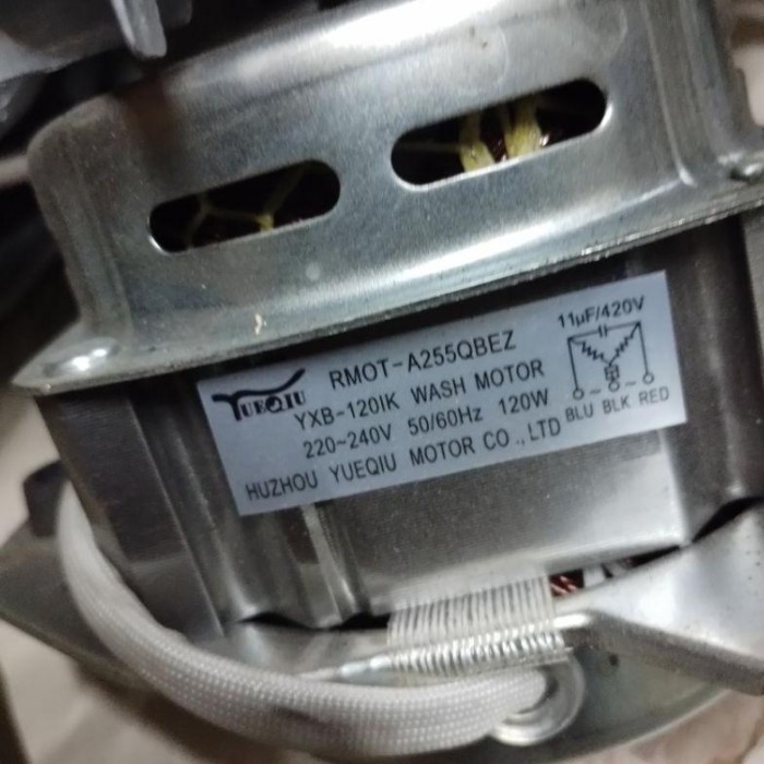 DINAMO MESIN CUCI SHARP 2 TABUNG ORI