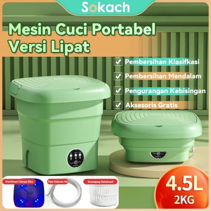 MESIN CUCI MINI PORTABLE DAN PENGERING MESIN CUCI LIPAT MINI FOLDING WASHING MACHINE MESIN PENGERING