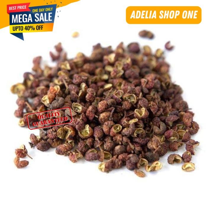 

SZECHUAN PEPPER (LADA CHINA) 500 GRAM SICHUAN PEPPER 500 GRAM BEST SELLER!!