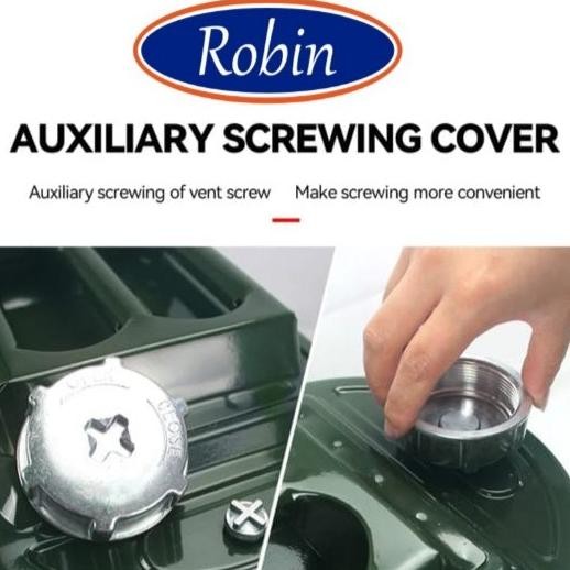 Jerigen Murah 5 Liter Besi Bbm Tempat Bensin Solar Genset Free Corong  Ready