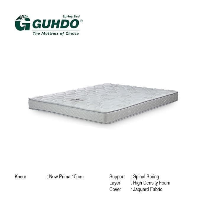 Kasur New Prima 15 cm 160x200 Guhdo Springbed