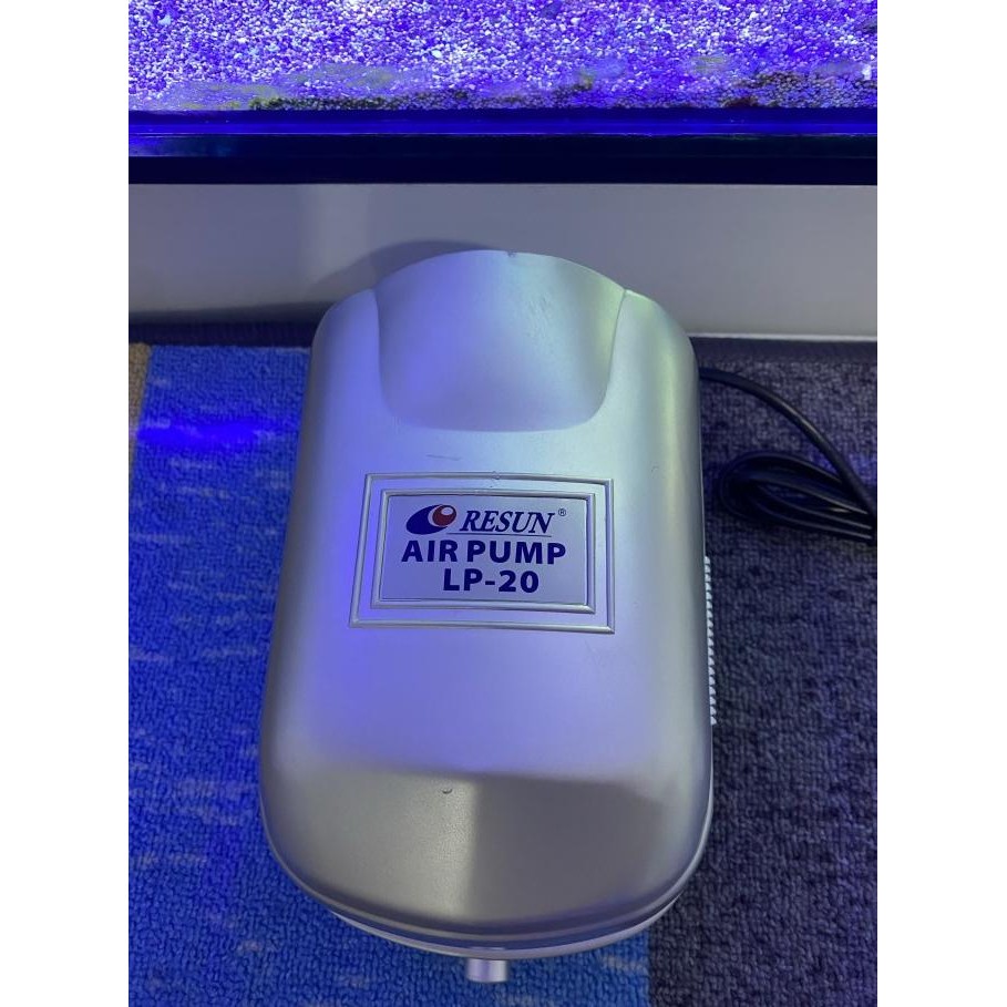 resun lp 20 lp-20 low noise air pump pompa oksigen aerator