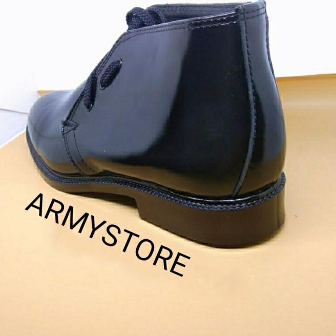 Sepatu Pdh Tni Jatah Kulit Kilap Sol Molding | Sepatu Pdh Kilap