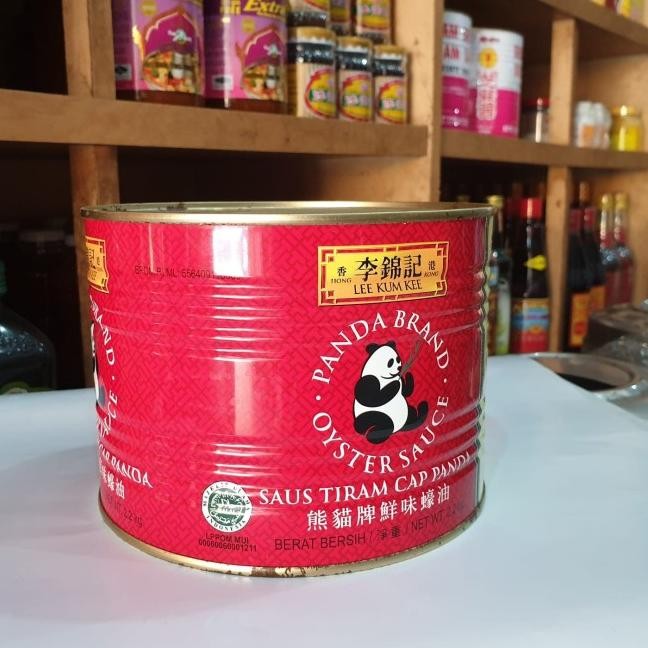 

Saus Tiram Cap Panda/ Lkk Lee Kum Kee Osyter Sauce Kaleng 2.2Kg