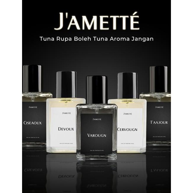 Jamette Perfume Varougn Edp 30Ml - Parfum Pria Fruity Tahan Lama