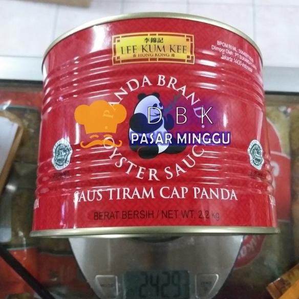 

Saus Tiram Panda 2.2Kg Lee Kum Kee