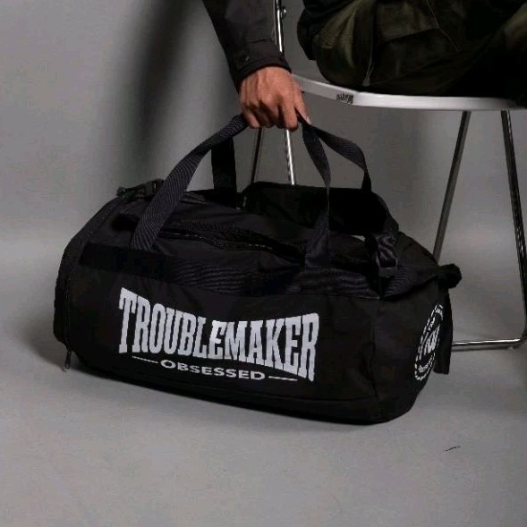 Tas Travel TROUBLEMAKER BARRELBAG - PORTER BAG - TRAVEL BAG - DUFFEL BAG - AWAYDAYS