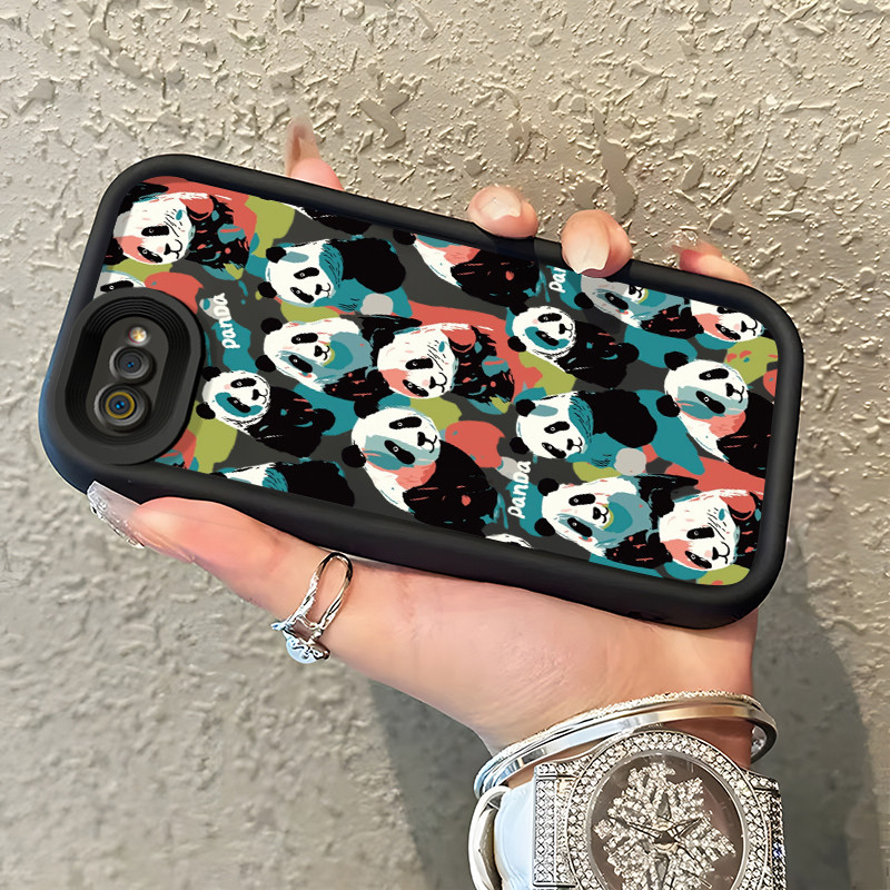 Casing Hp Untuk Realme C2 Realme C2s OPPO A1K Case Casing Kesing sarung pelindung silikon HP Panda S