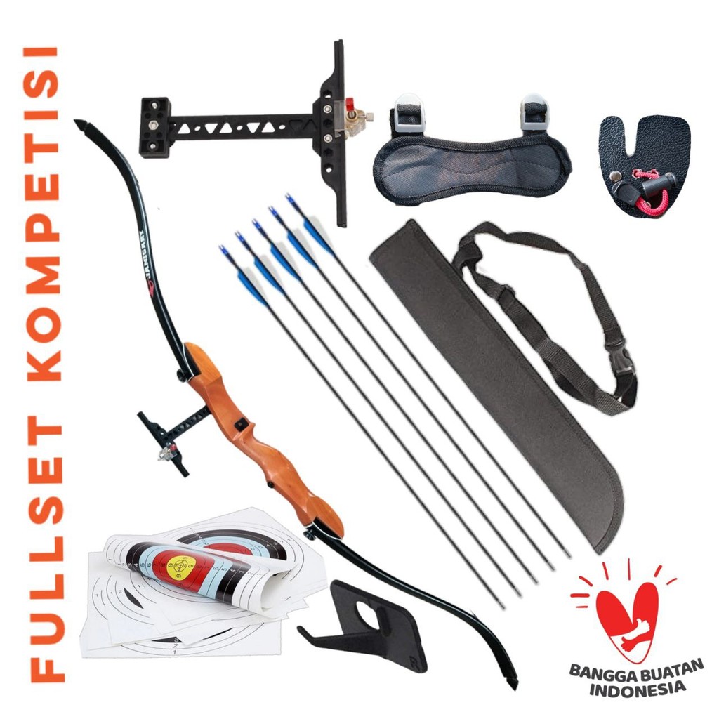 Busur Panah Standar Latihan Panahan