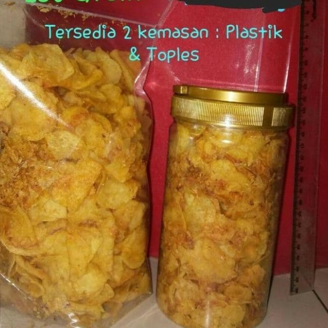 

Keripik Kentang Ebi Homemade Enak Berkualitas 250 Gram
