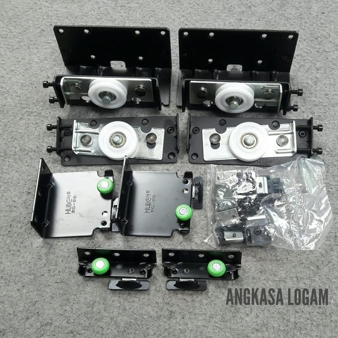 Rel Roda Pintu Sliding Gantung Huben
