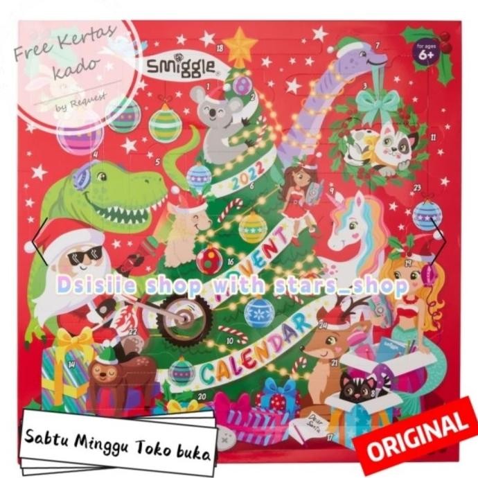 

Smiggle Advent Calendar 2022 Original / Accesories Kids