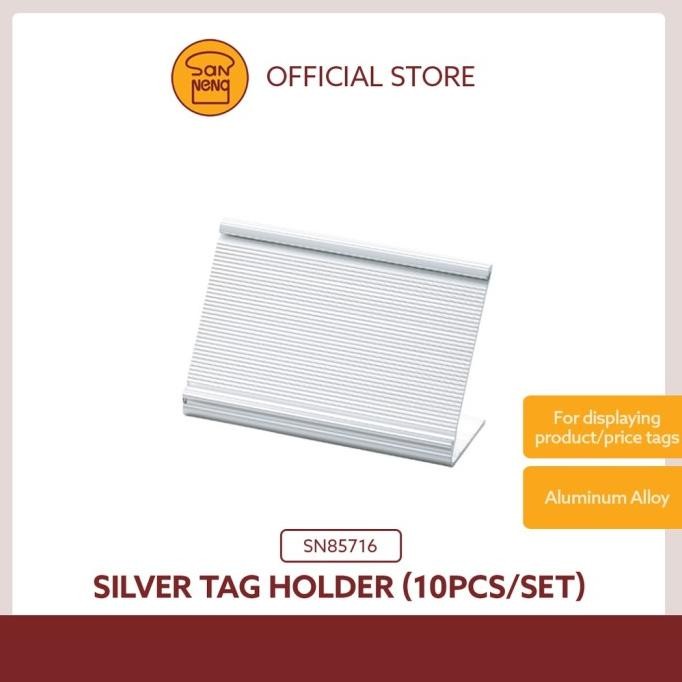 

SN85716 Price Tag Holder, Merk SANNENG, Aluminium Alloy, isi 10 pcs
