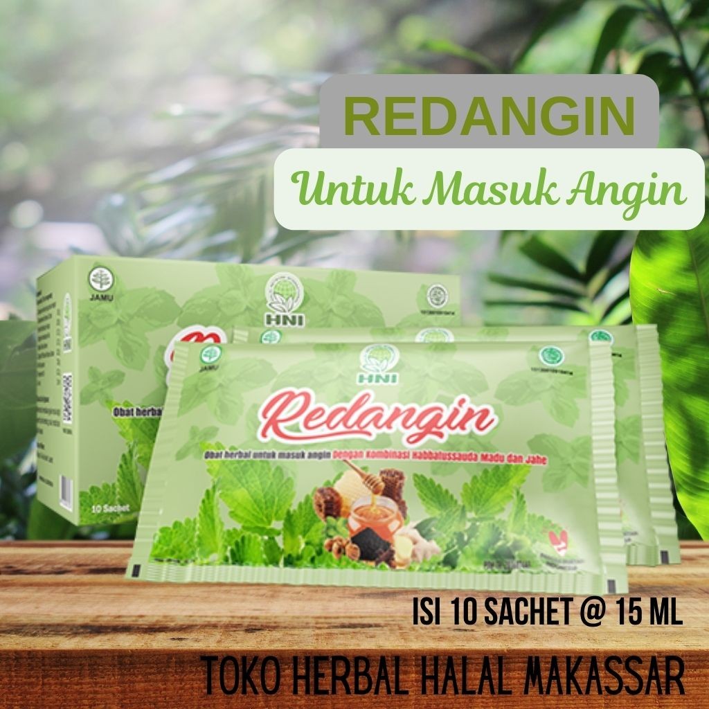 

Redangin HNI HPAI isi 10 sachet Herbak untuk mencegah masuk angin