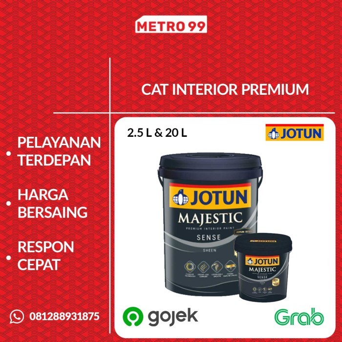 jotun majestic sense 7001 hint of green 20 liter