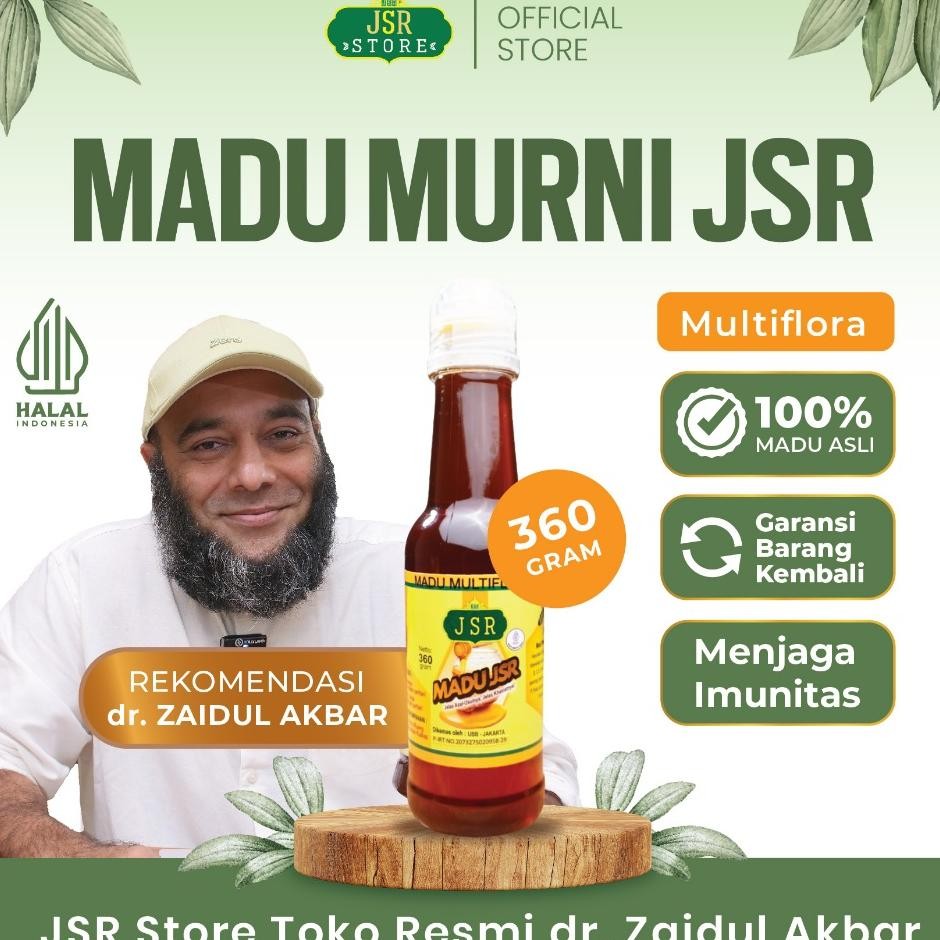 

Madu Jsr Murni Multiflora Dr Zaidul Akbar - Madu Murni 360Gr