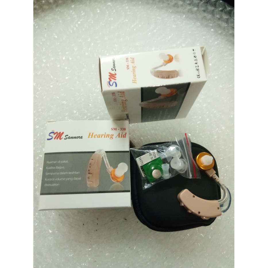Promo Hearing Aid Samora Sm-338/Alat Bantu Dengar Hearing Aid Sm-338