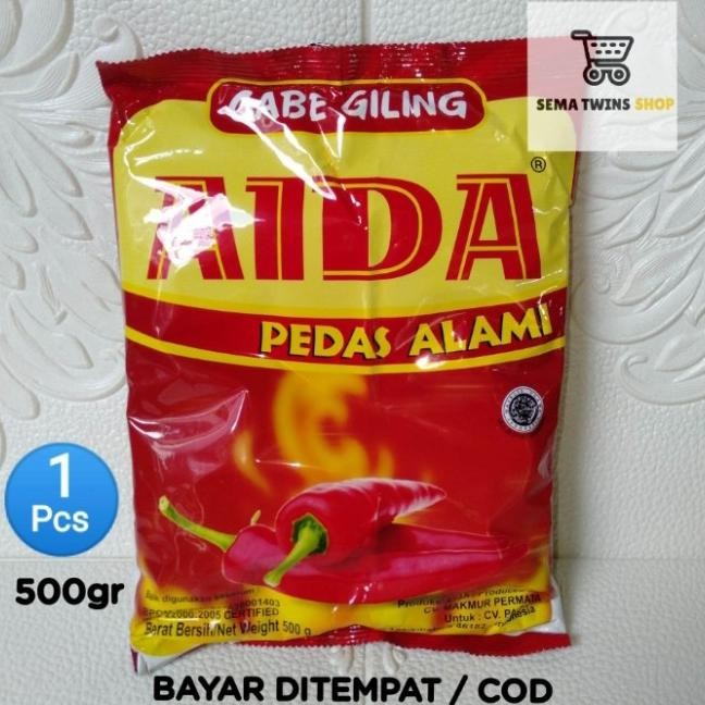 

Bubuk Cabe Giling Aida 500 Gr - Chili Powder