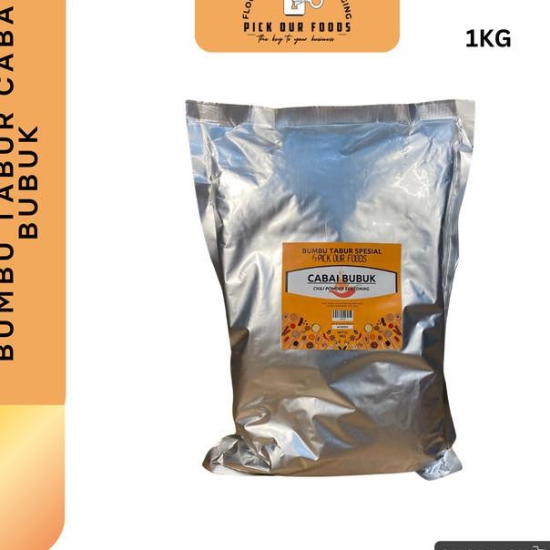 

Bubuk Tabur Pedas / Bubuk Cabe / Bubuk Cabai / Bubuk Shihlin 1Kg