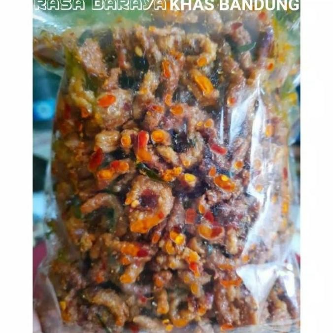 

Usus Krispy 1Kg Khas Bandung Keripik Usus Pedas Usus Krispi Murah LM99