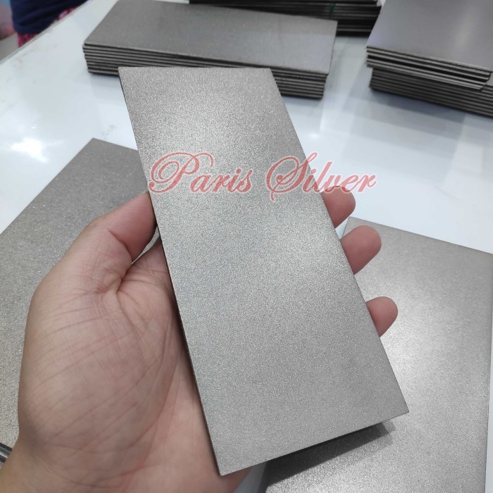 Batu asah diamond plate intan berlian pisau plat whetstone handplane