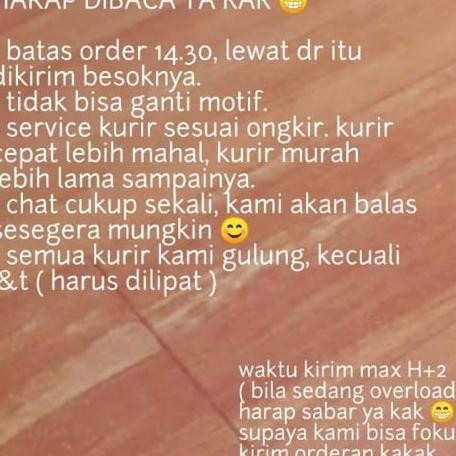 Karpet Lantai Vinyl Plastik Tebal Korea Lebar 2Meter Tebal