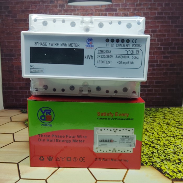Termurah Kwh Meter 3 Phase Digital / Kwh Meter 3Phase Digital "Fort" `Xtm1250Sa Termurah