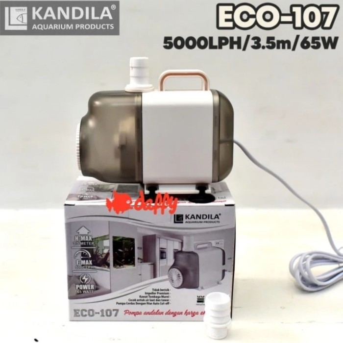Kandila ECO 107 Pompa Celup Air Aquarium Kolam Water Pump 5000lph