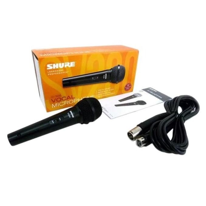 Mic Kabel Shure Sv 200 Shure Sv200 Original  Ready