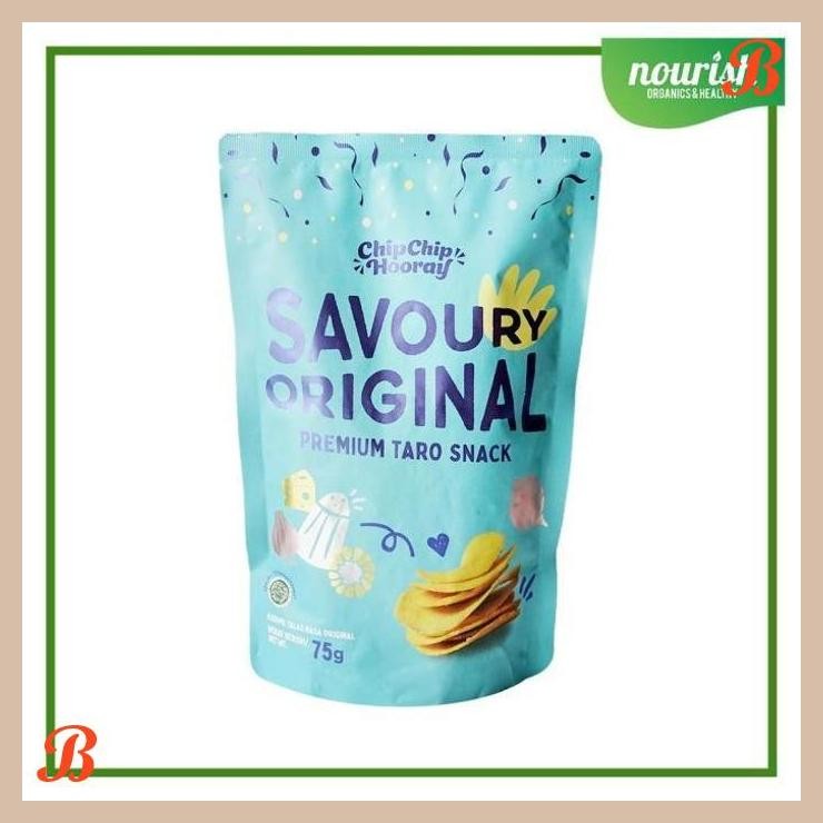 

| NN | CHIP CHIP HOORAY SAVOURY ORIGINAL KERIPIK TALAS PREMIUM 75G
