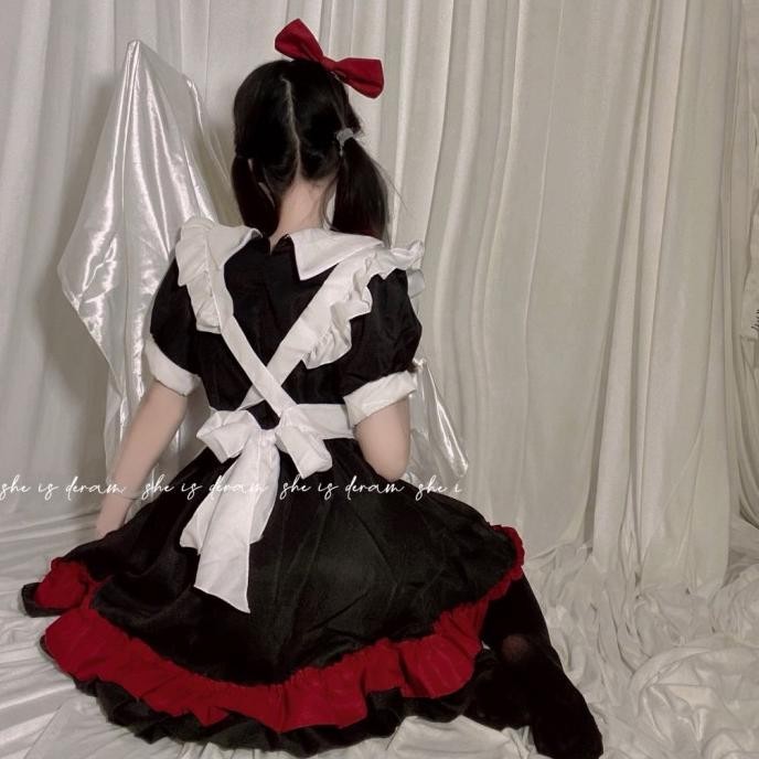 DFG CC-103 maid lolita neko cat cosplay costume kostum pelayan anime TERLARIS