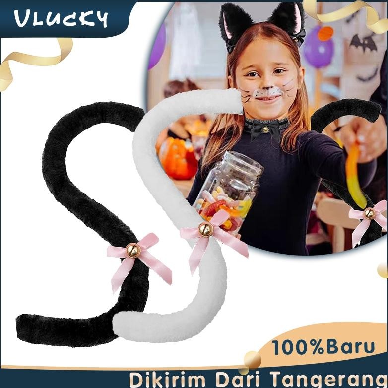 Terpercaya Cat Tail Cosplay Ekor Kucing Buntut Cosplay Lolita Kawaii Cute Cosplay Accessories Premiu