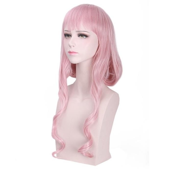 DFG LOL-127 wig rambut palsu cosplay love nikki wedding pink TERLARIS