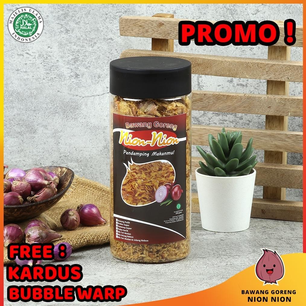 

Premium Hot Bawang Goreng Botol Mix Udang Dan Teri Medan Bagor, Renyah, Enk, Asli, Tahan Lama, (Pedas Gurih) Fb-43