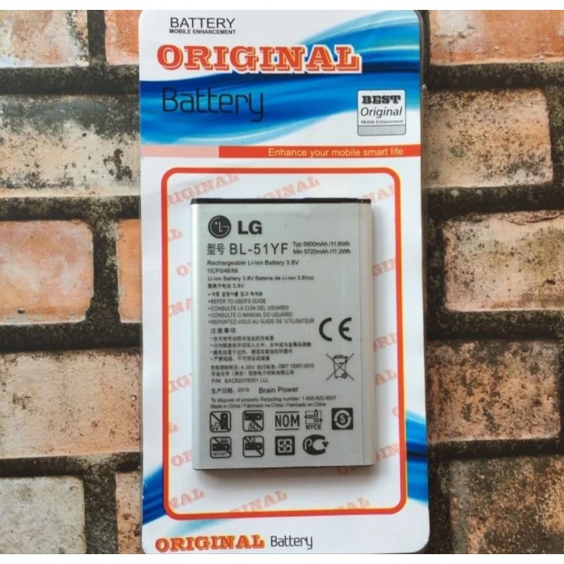 ORIGINAL 100% NEW BATRE HANDPHONE LG G4 MODEL BL-51YF