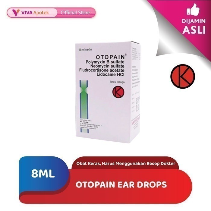 Otopain Ear Drops / Infeksi Telinga (8 ml)