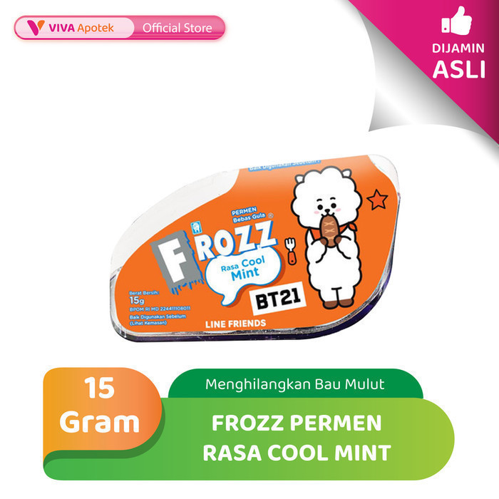 

Frozz Permen Rasa Cool Mint (15 gram)